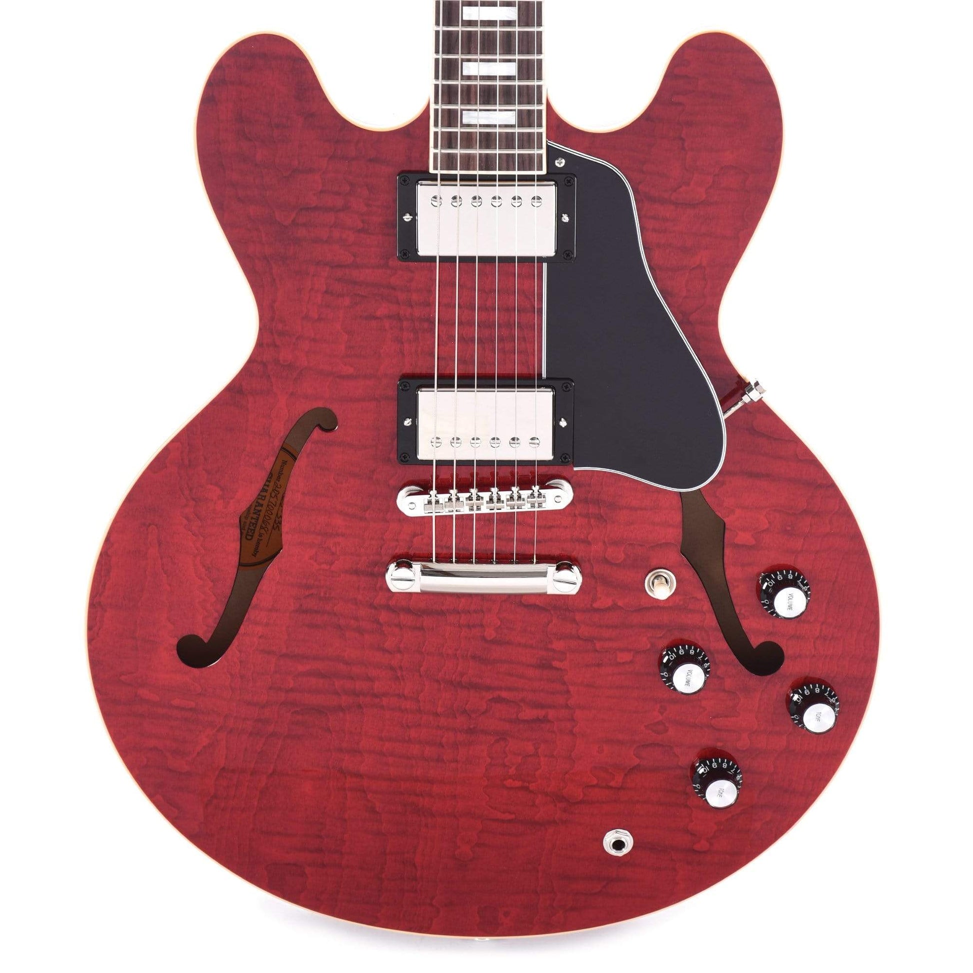 Gibson USA ES-335 Figured Sixties Cherry Electric Guitars / Semi-Hollow