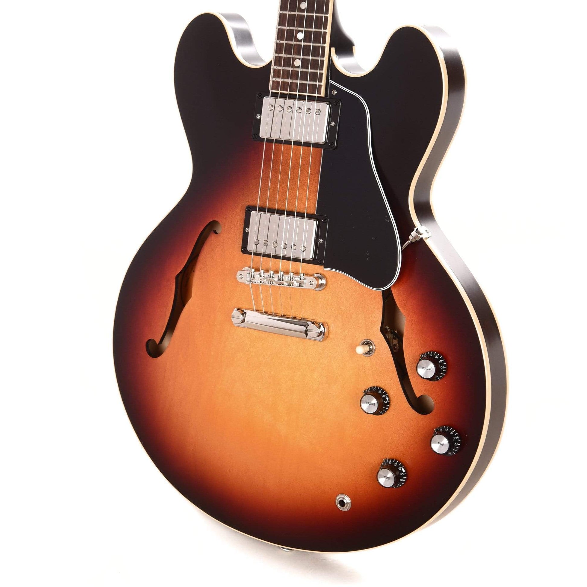 Gibson USA ES-335 Satin Sunset Burst Electric Guitars / Semi-Hollow