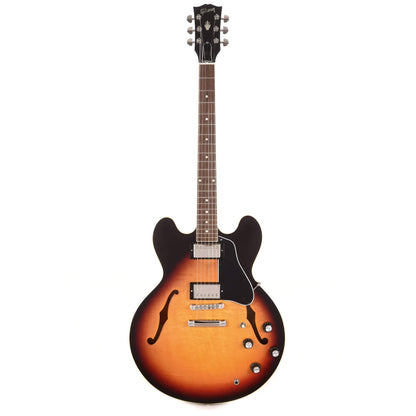 Gibson USA ES-335 Satin Sunset Burst Electric Guitars / Semi-Hollow