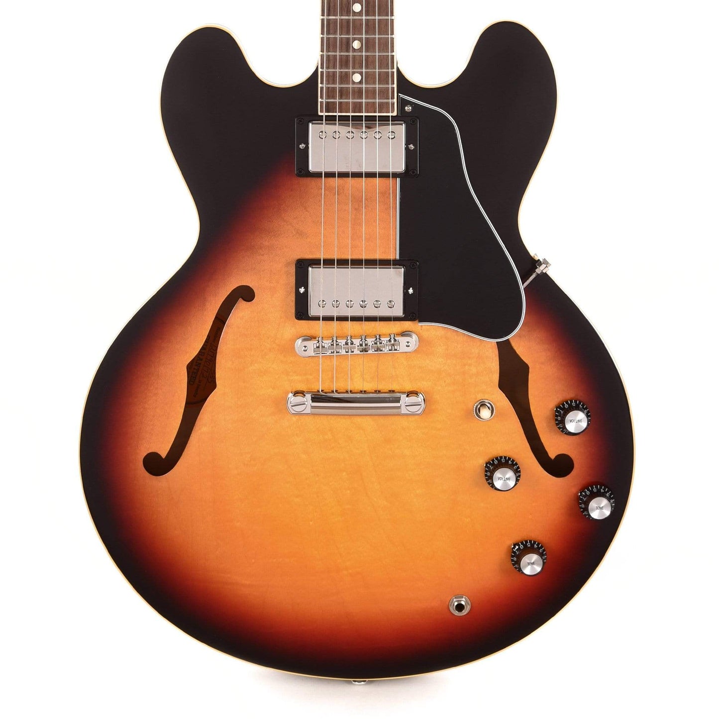 Gibson USA ES-335 Satin Sunset Burst Electric Guitars / Semi-Hollow
