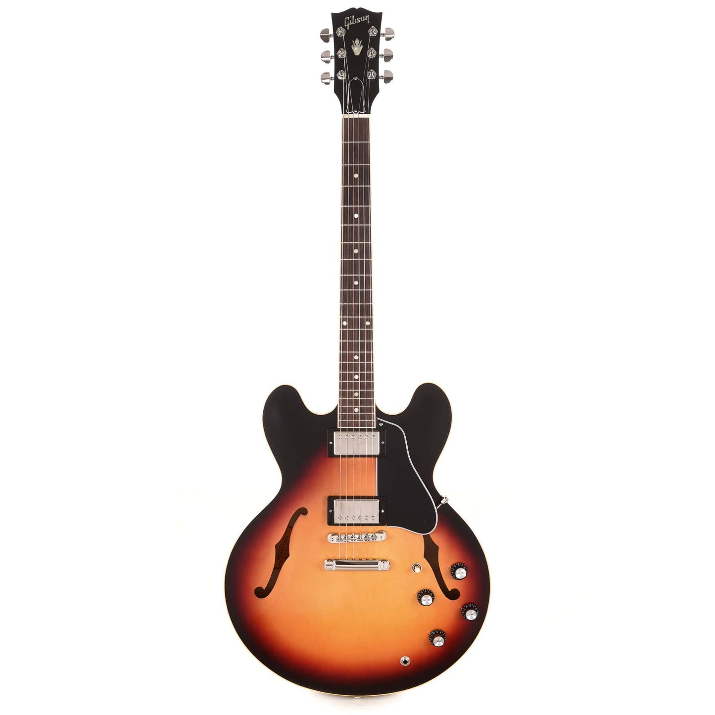 Gibson USA ES-335 Satin Sunset Burst Electric Guitars / Semi-Hollow