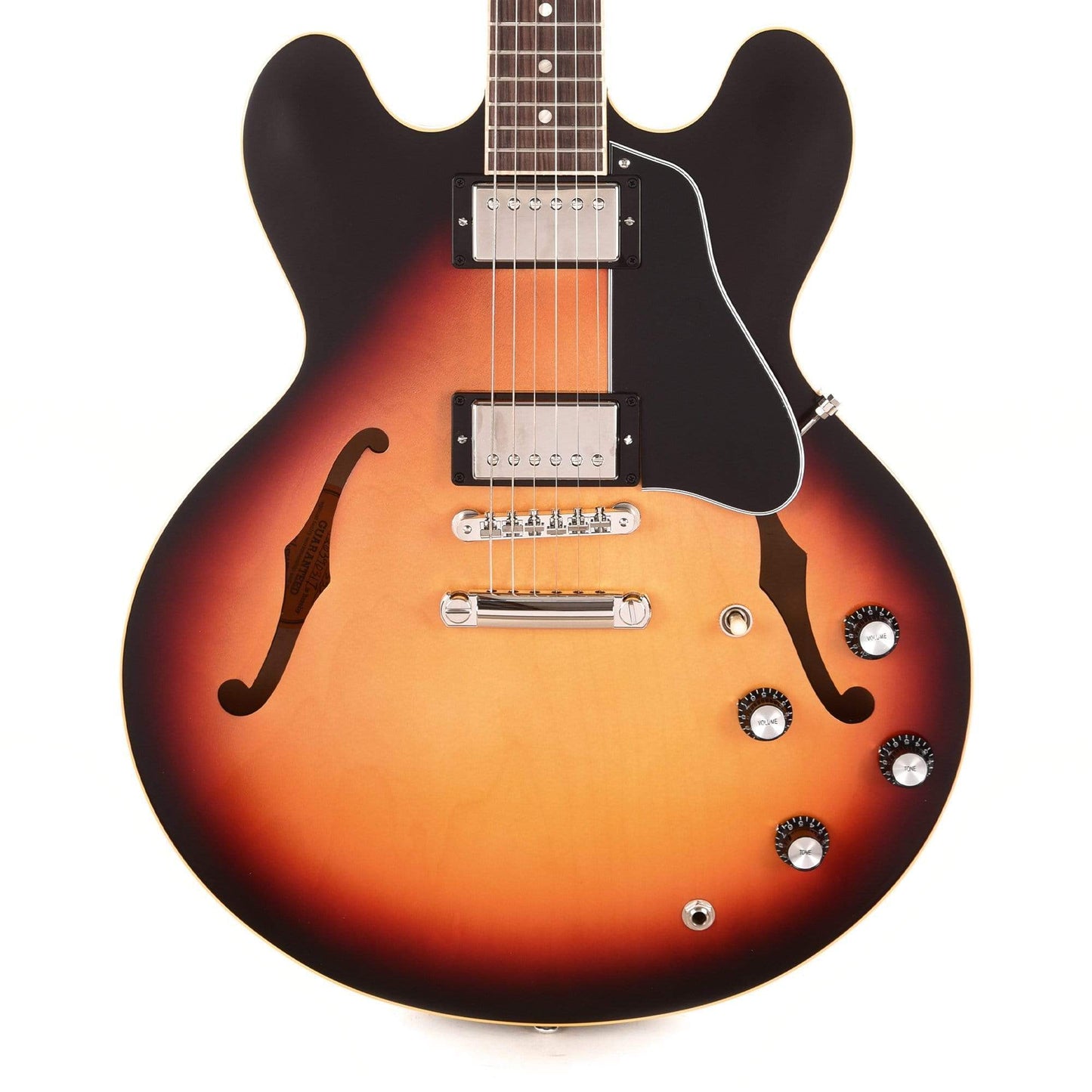 Gibson USA ES-335 Satin Sunset Burst Electric Guitars / Semi-Hollow