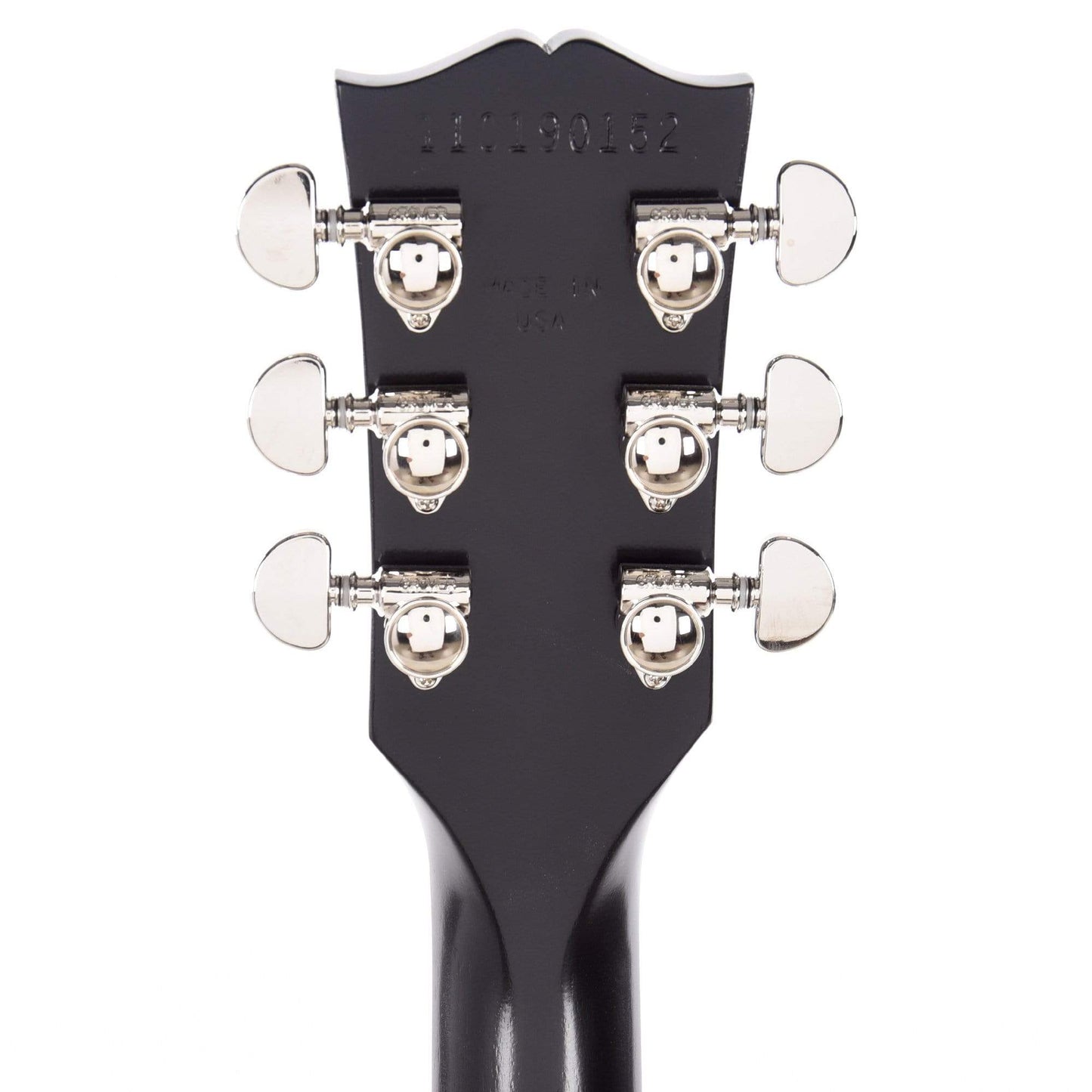 Gibson USA ES-335 Satin Trans Black Electric Guitars / Semi-Hollow