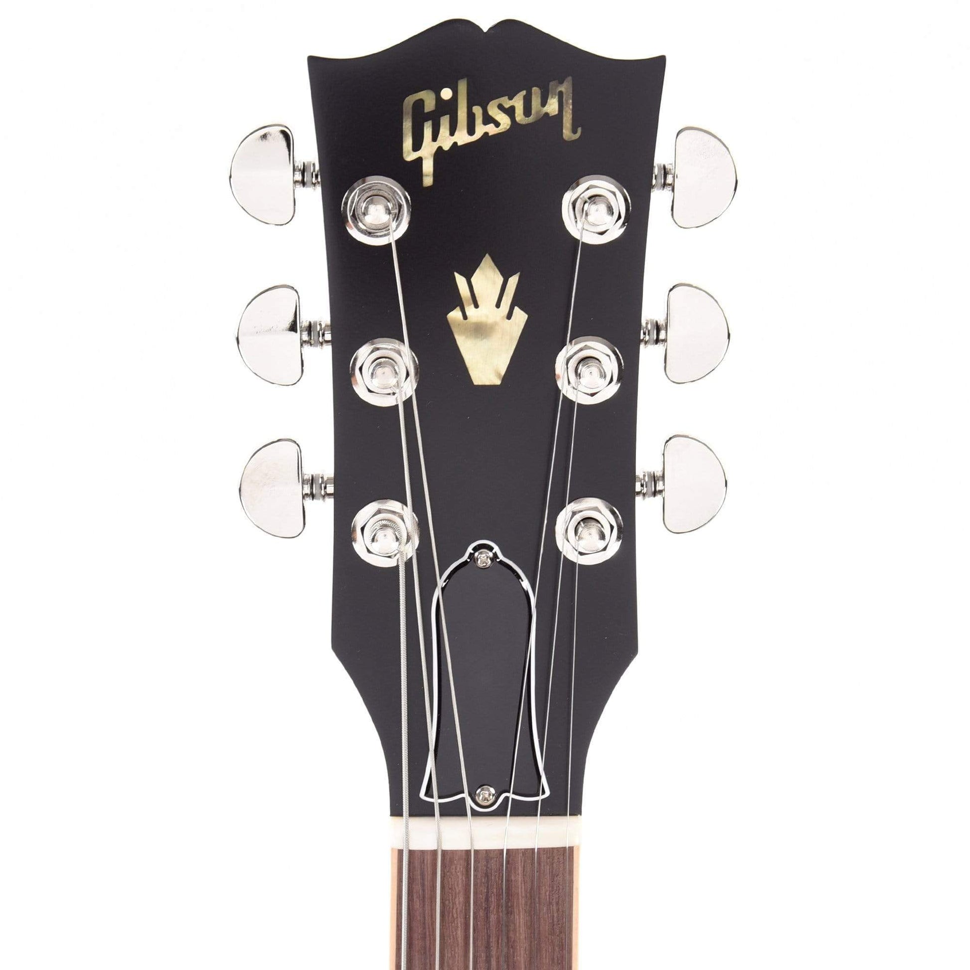 Gibson USA ES-335 Satin Trans Black Electric Guitars / Semi-Hollow