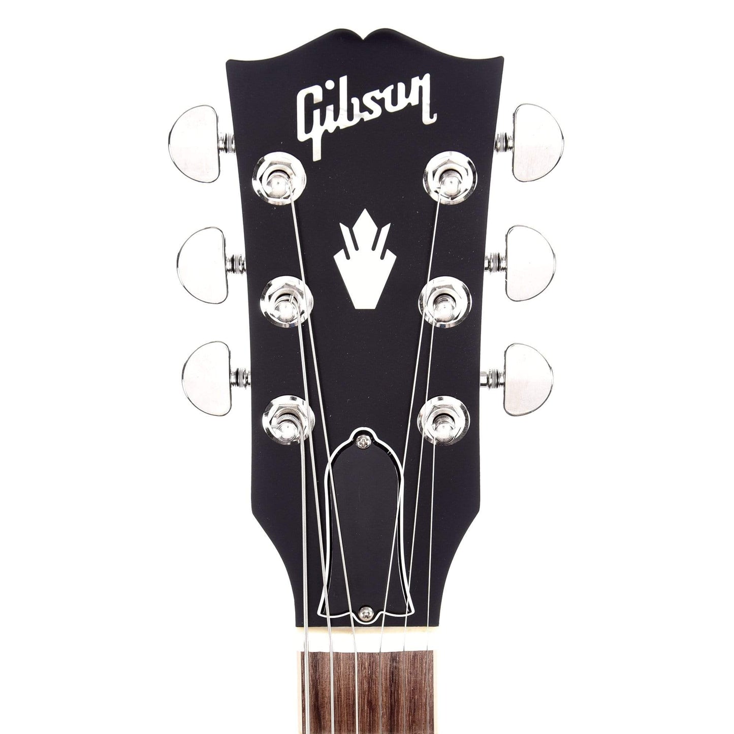 Gibson USA ES-335 Satin Trans Black Electric Guitars / Semi-Hollow