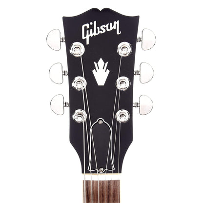 Gibson USA ES-335 Satin Trans Black Electric Guitars / Semi-Hollow