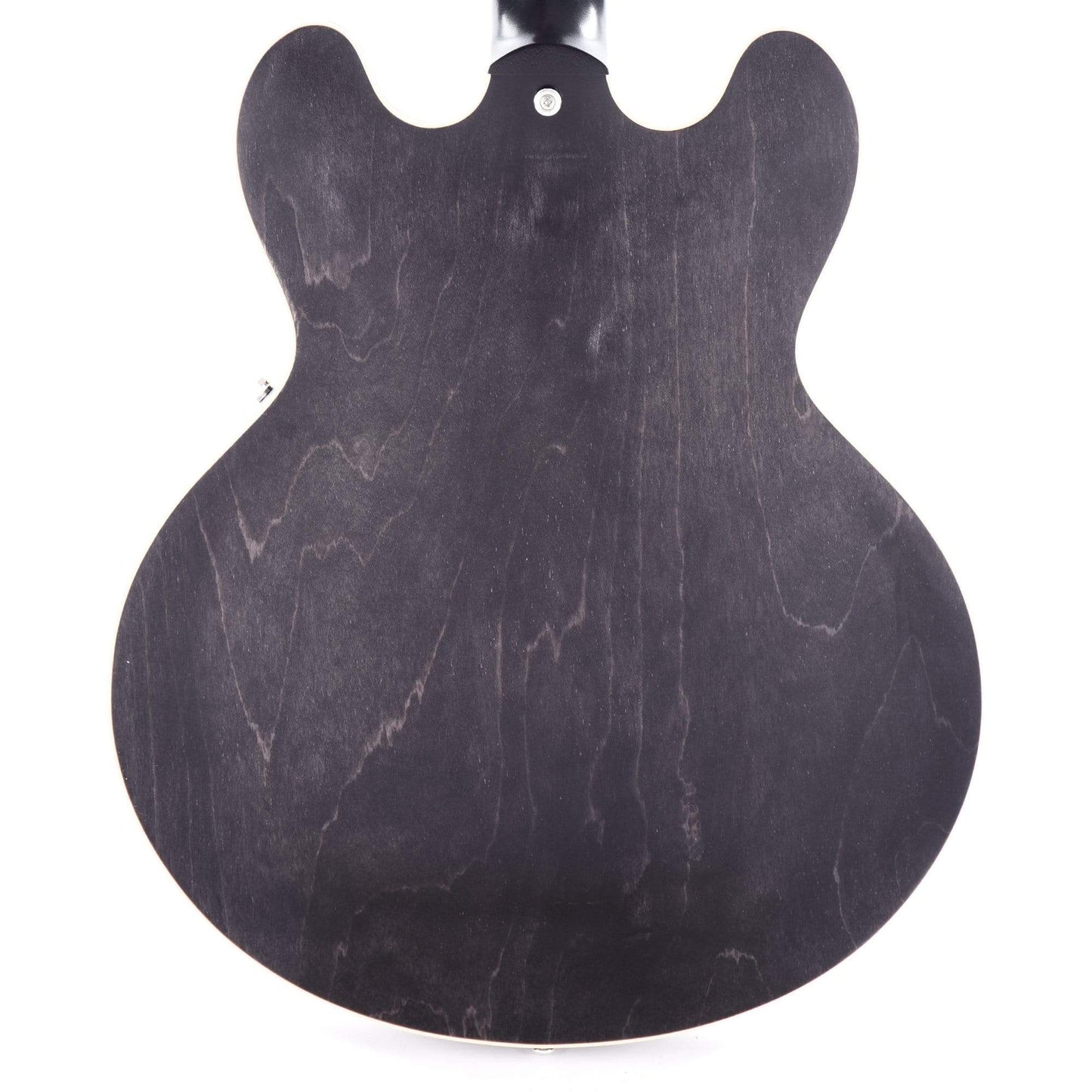 Gibson USA ES-335 Satin Trans Black Electric Guitars / Semi-Hollow