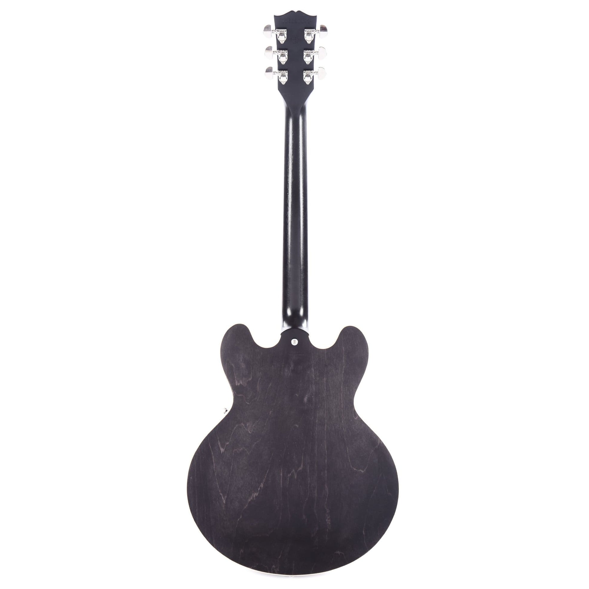 Gibson USA ES-335 Satin Trans Black Electric Guitars / Semi-Hollow