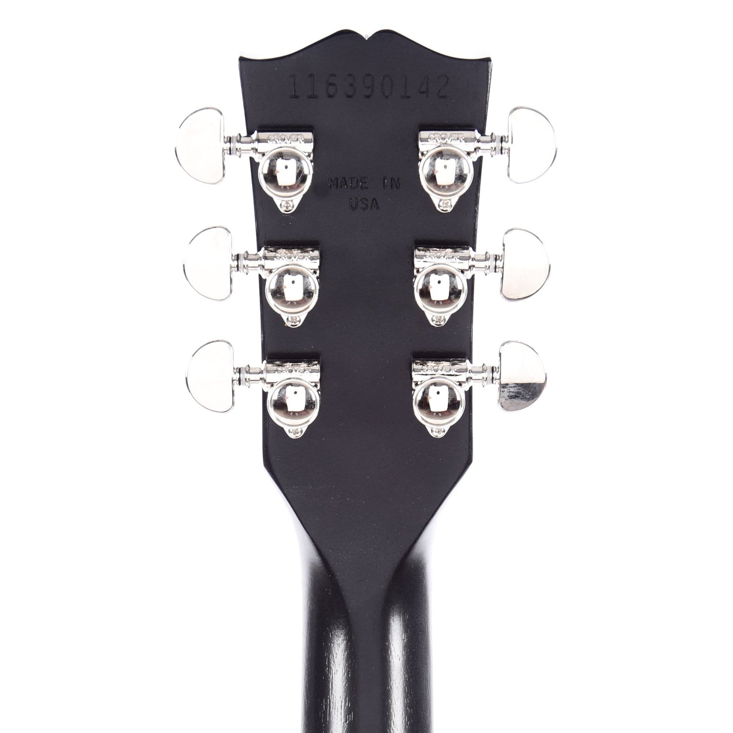 Gibson USA ES-335 Satin Trans Black Electric Guitars / Semi-Hollow