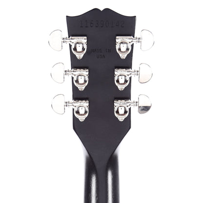 Gibson USA ES-335 Satin Trans Black Electric Guitars / Semi-Hollow