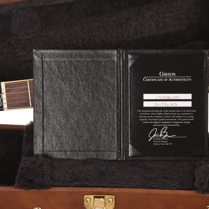 Gibson USA ES-335 Satin Trans Black Electric Guitars / Semi-Hollow