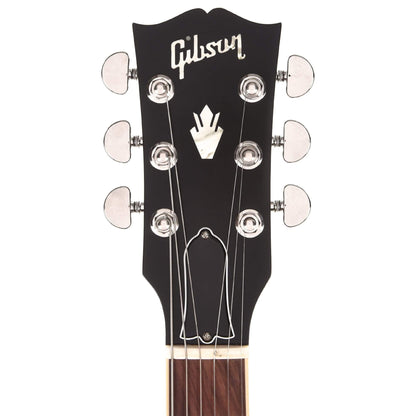 Gibson USA ES-335 Satin Trans Black Electric Guitars / Semi-Hollow