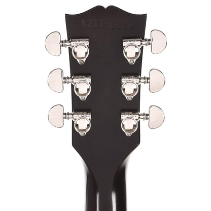 Gibson USA ES-335 Satin Trans Black Electric Guitars / Semi-Hollow