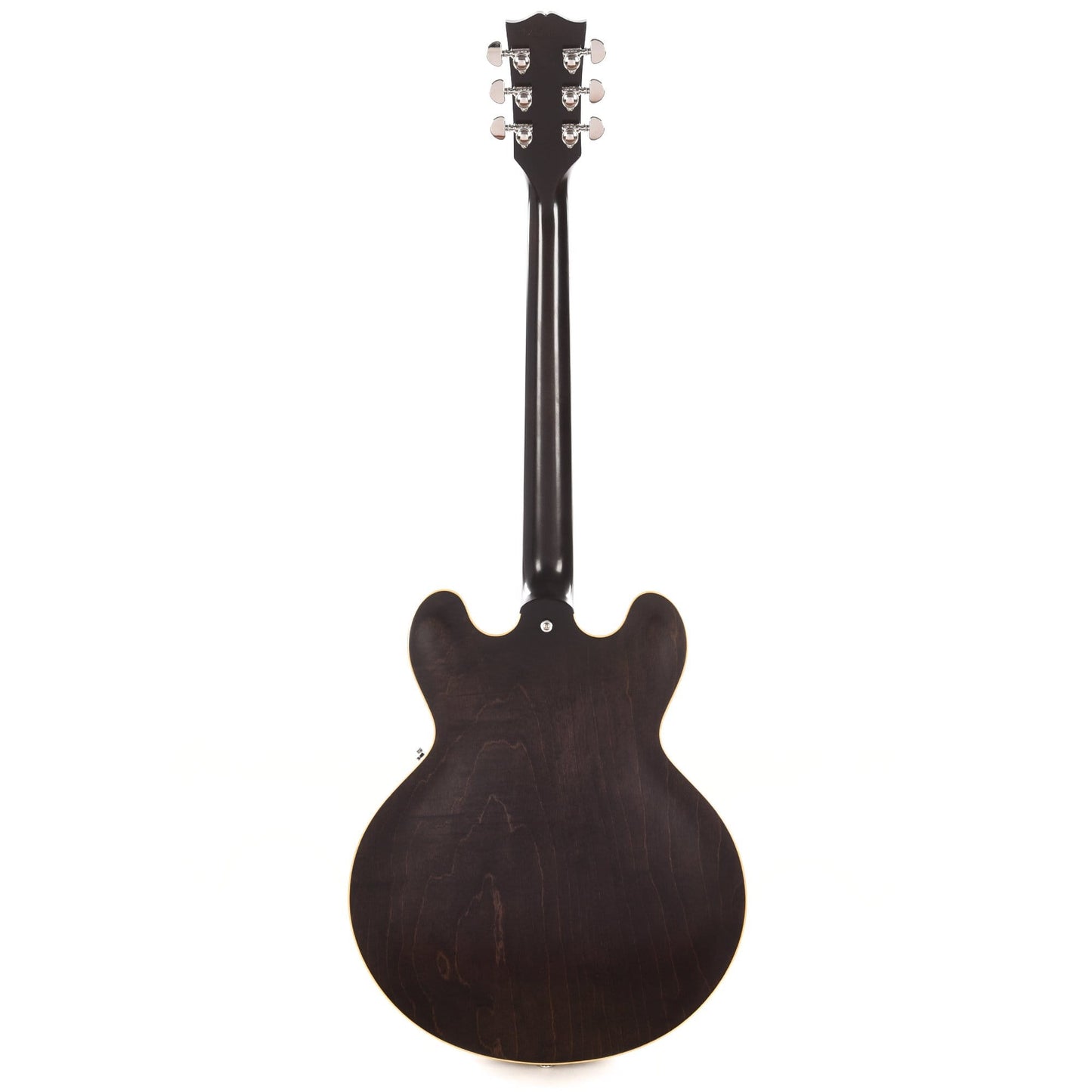 Gibson USA ES-335 Satin Trans Black Electric Guitars / Semi-Hollow