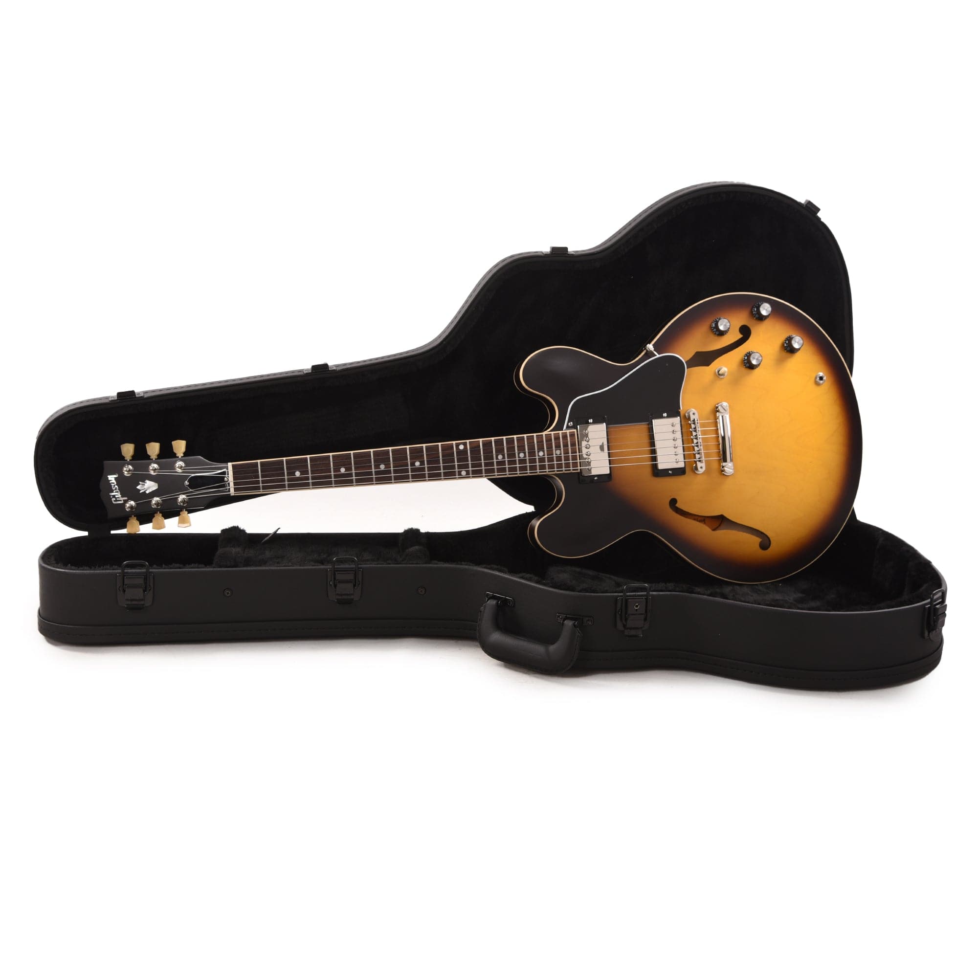 Gibson USA ES-335 Satin Vintage Burst Electric Guitars / Semi-Hollow