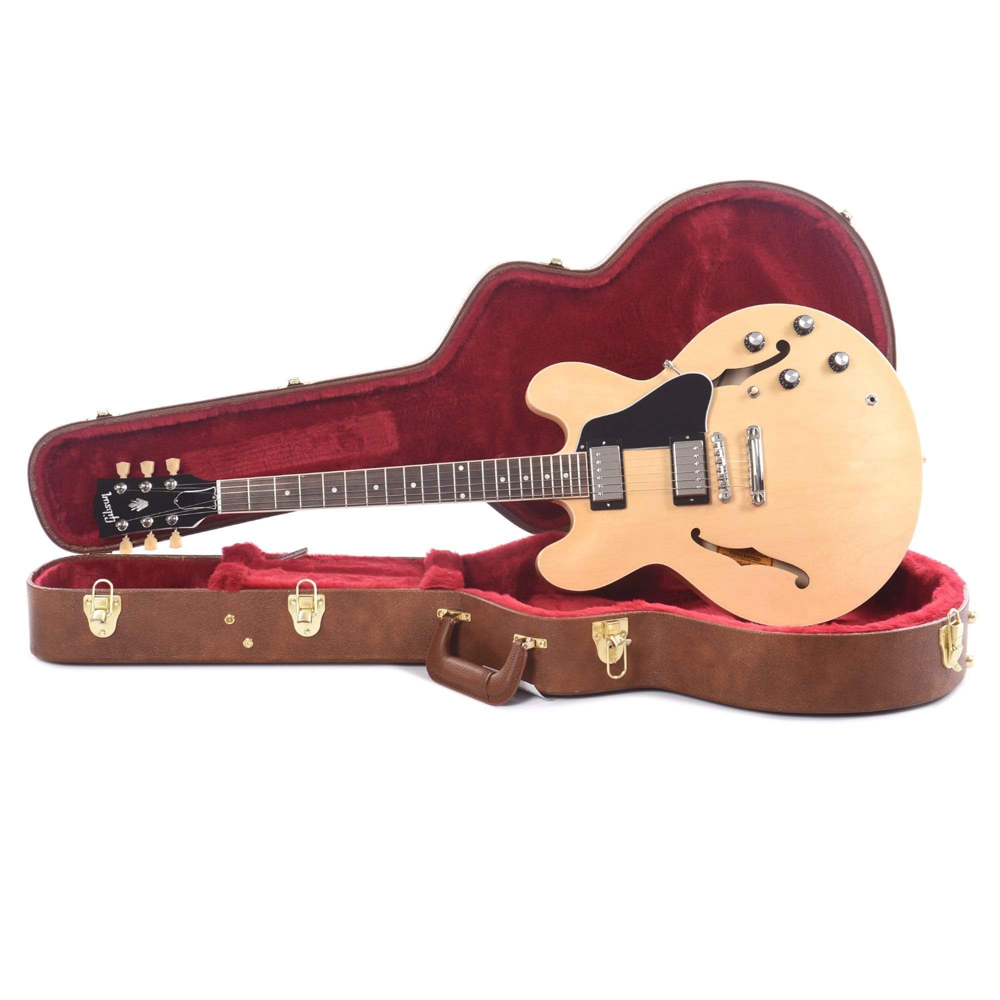 Gibson USA ES-335 Satin Vintage Natural Electric Guitars / Semi-Hollow