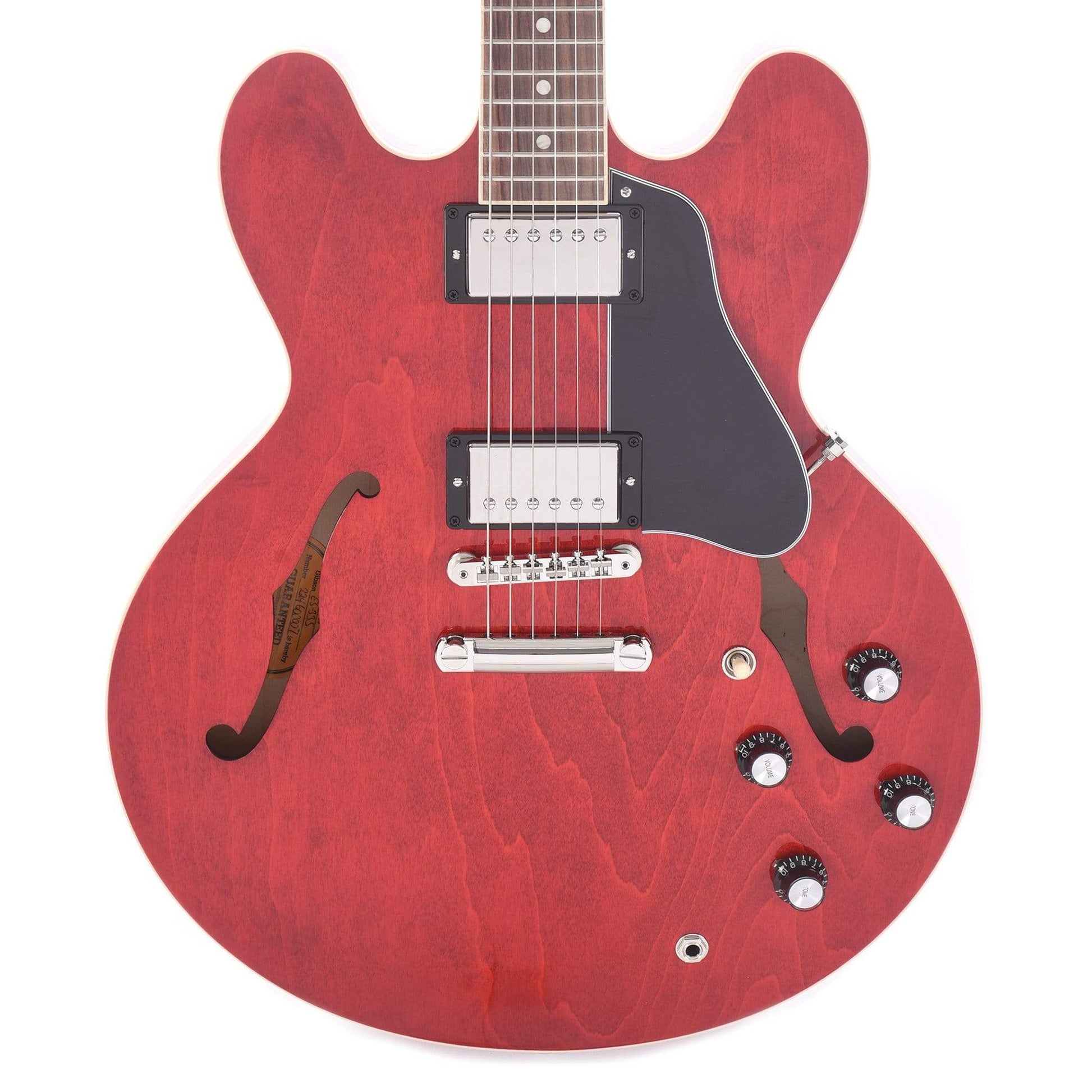 Gibson USA ES-335 Sixties Cherry Electric Guitars / Semi-Hollow