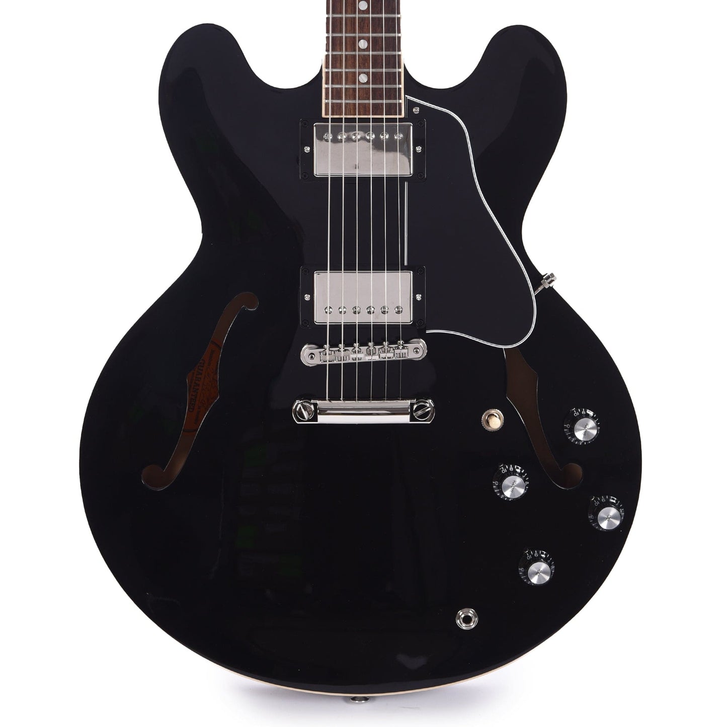 Gibson USA ES-335 Vintage Ebony Electric Guitars / Semi-Hollow