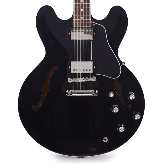 Gibson USA ES-335 Vintage Ebony Electric Guitars / Semi-Hollow