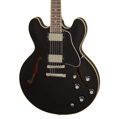 Gibson USA ES-335 Vintage Ebony Electric Guitars / Semi-Hollow
