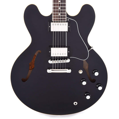 Gibson USA ES-335 Vintage Ebony Electric Guitars / Semi-Hollow