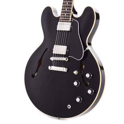 Gibson USA ES-335 Vintage Ebony Electric Guitars / Semi-Hollow