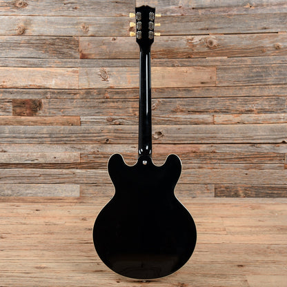 Gibson USA ES-335 Vintage Ebony Electric Guitars / Semi-Hollow