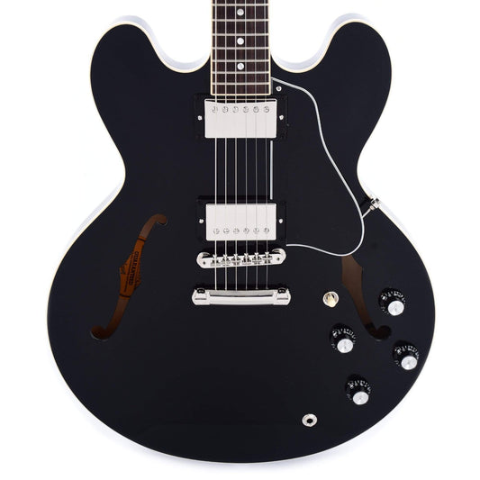 Gibson USA ES-335 Vintage Ebony Electric Guitars / Semi-Hollow