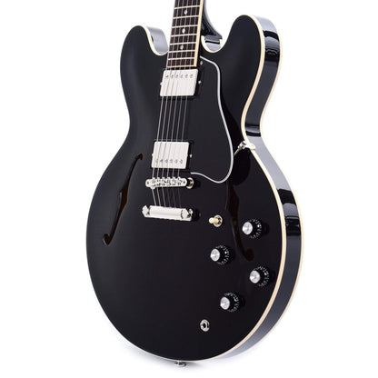 Gibson USA ES-335 Vintage Ebony Electric Guitars / Semi-Hollow