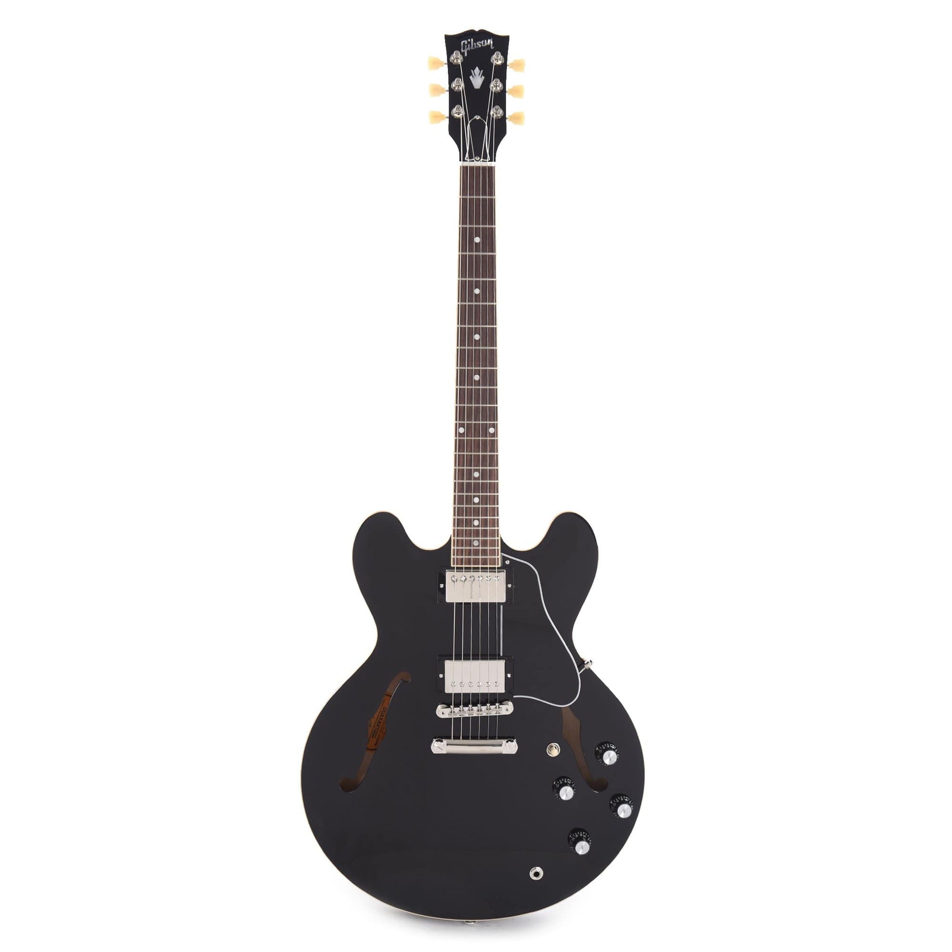 Gibson USA ES-335 Vintage Ebony Electric Guitars / Semi-Hollow