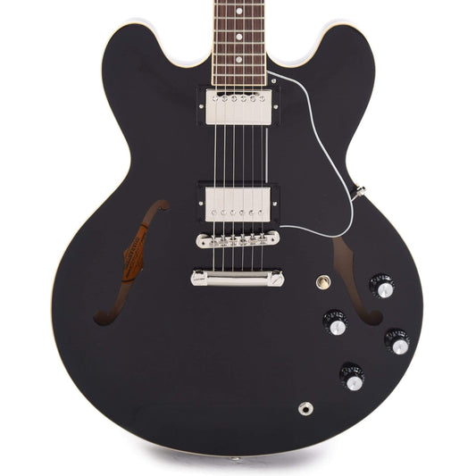Gibson USA ES-335 Vintage Ebony Electric Guitars / Semi-Hollow