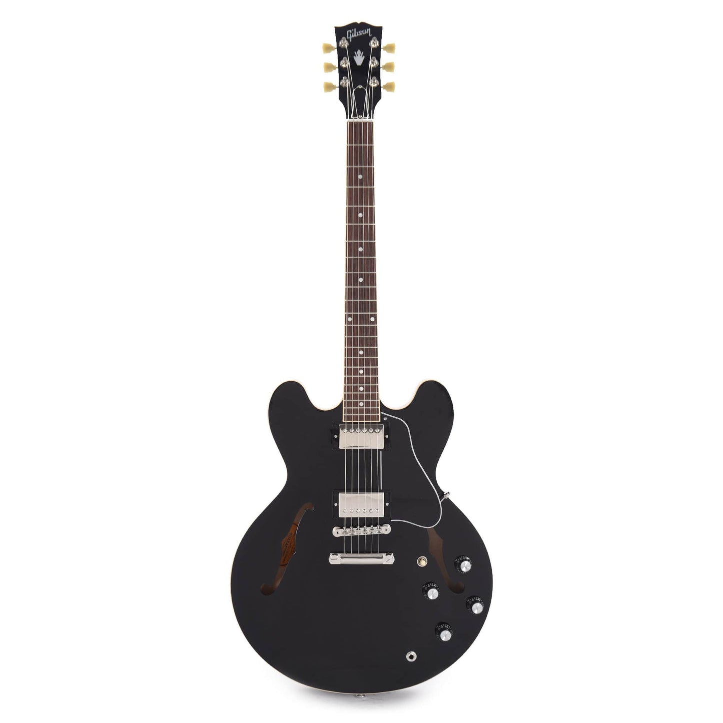 Gibson USA ES-335 Vintage Ebony Electric Guitars / Semi-Hollow