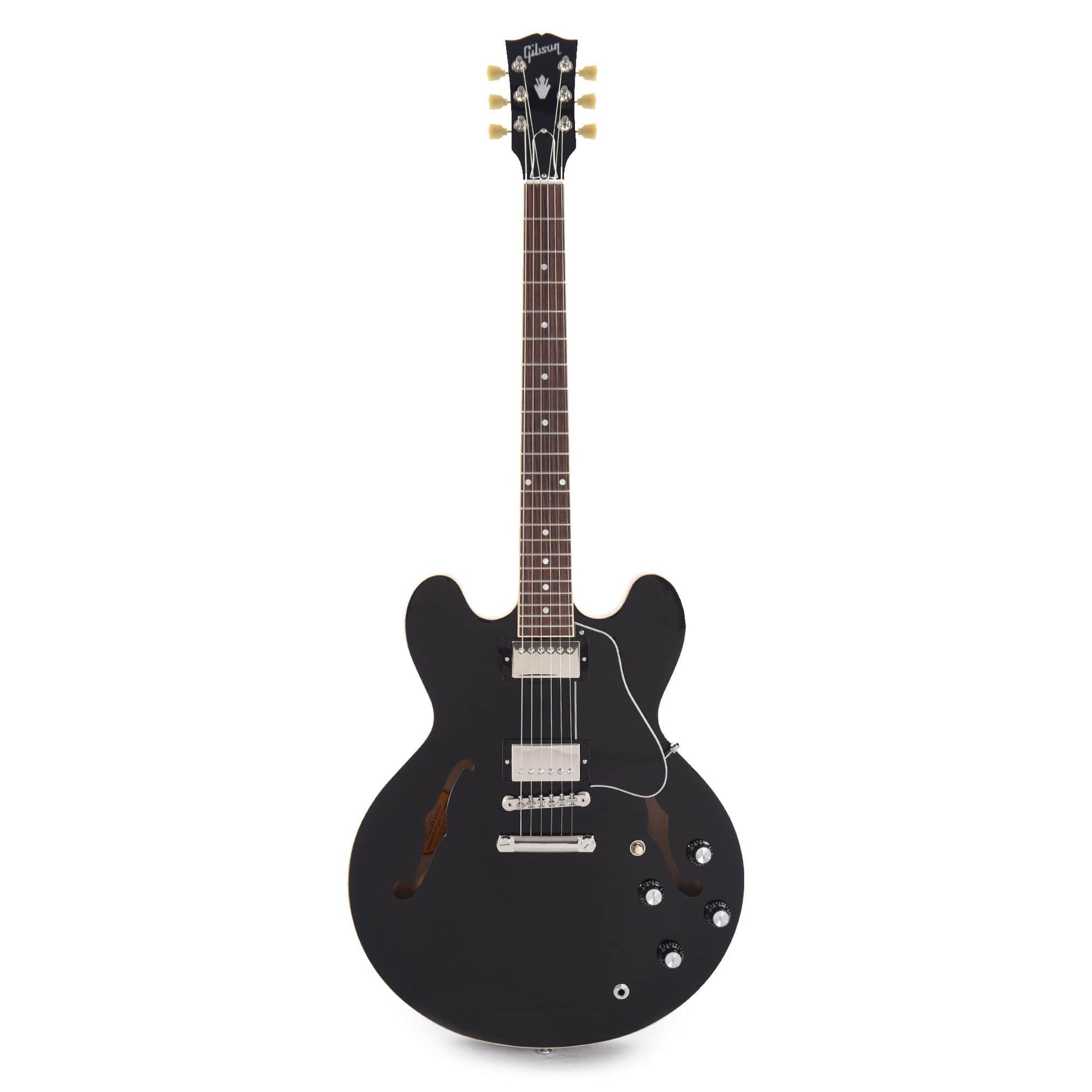 Gibson USA ES-335 Vintage Ebony Electric Guitars / Semi-Hollow