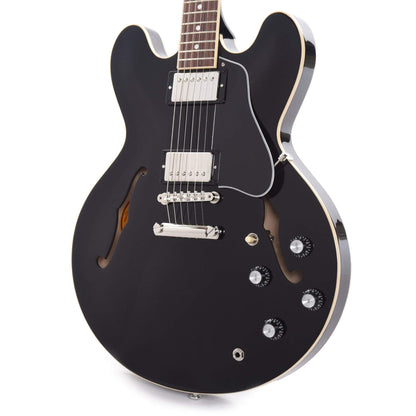 Gibson USA ES-335 Vintage Ebony Electric Guitars / Semi-Hollow