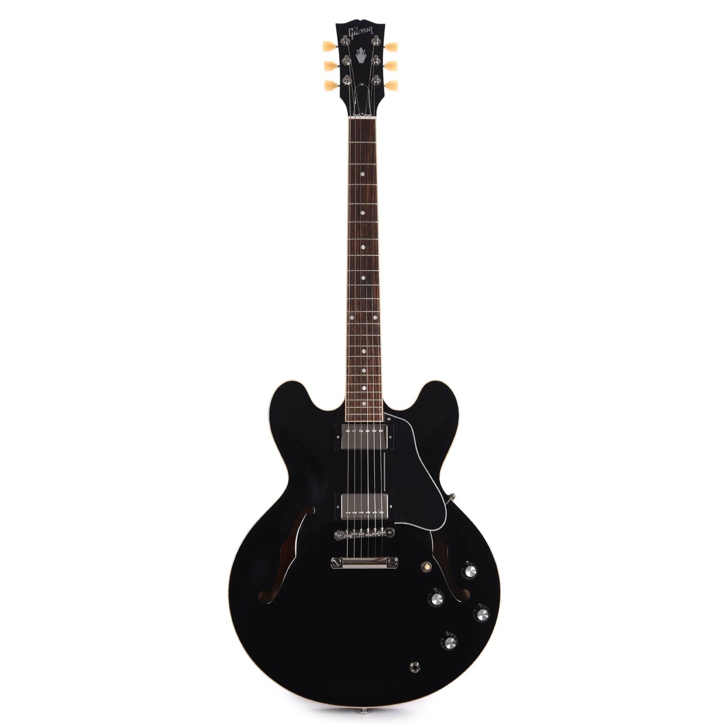Gibson USA ES-335 Vintage Ebony Electric Guitars / Semi-Hollow