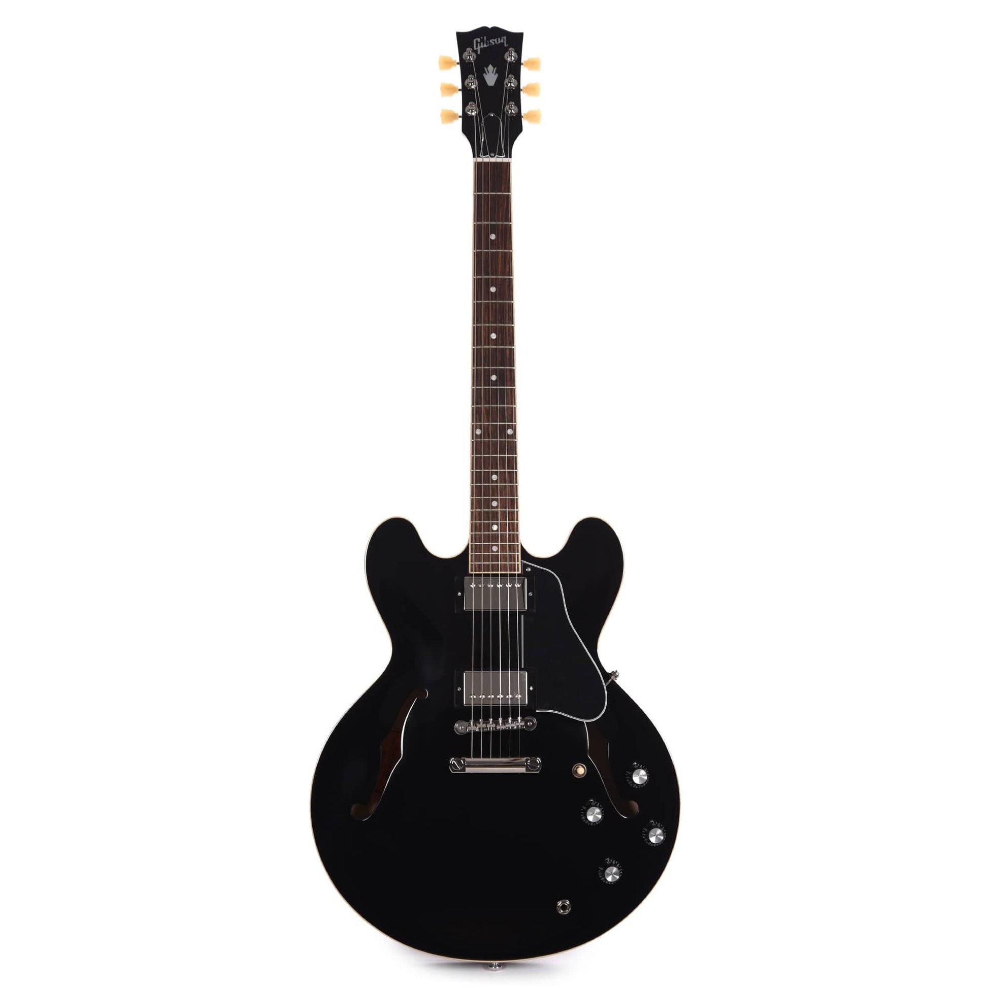 Gibson USA ES-335 Vintage Ebony Electric Guitars / Semi-Hollow