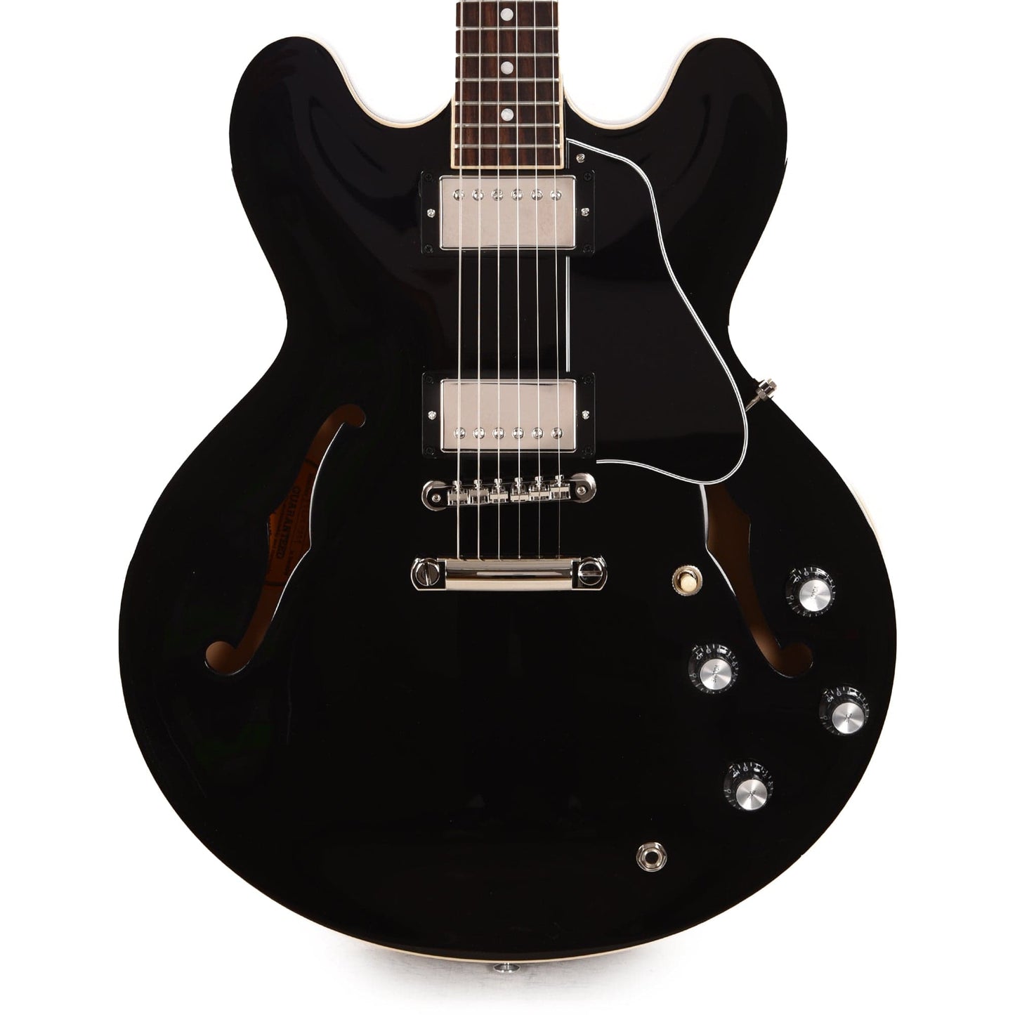 Gibson USA ES-335 Vintage Ebony Electric Guitars / Semi-Hollow