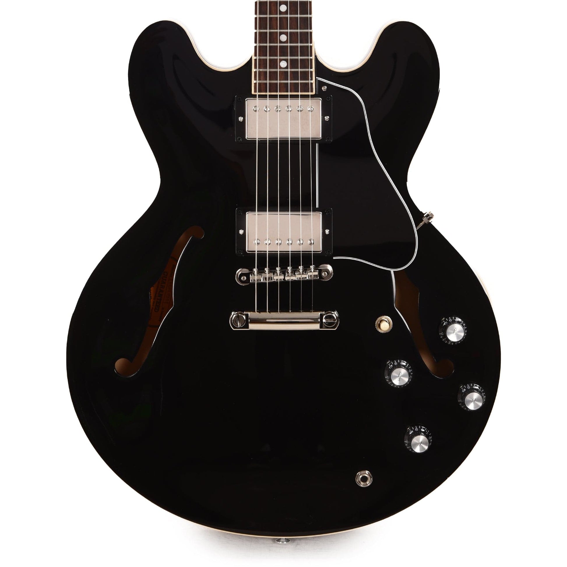 Gibson USA ES-335 Vintage Ebony Electric Guitars / Semi-Hollow