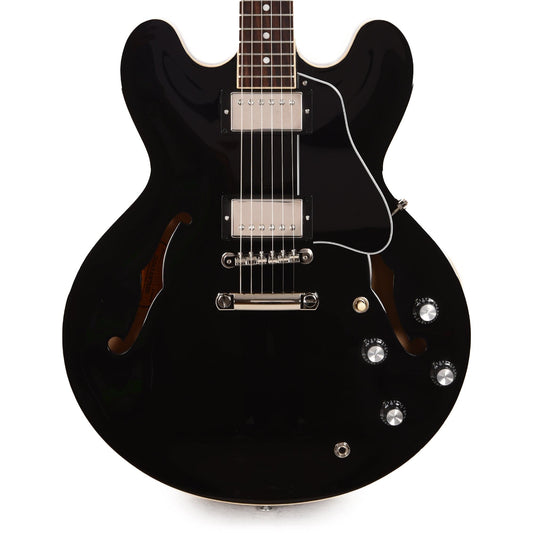 Gibson USA ES-335 Vintage Ebony Electric Guitars / Semi-Hollow