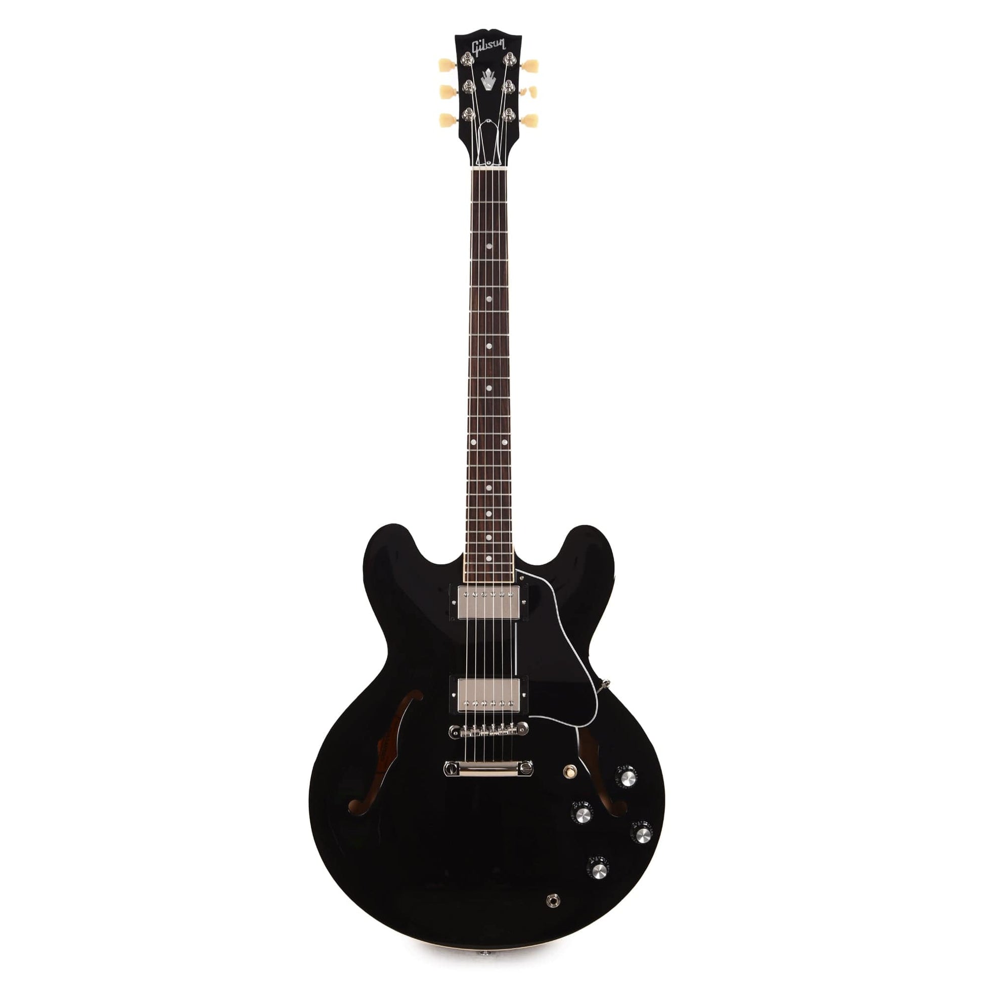 Gibson USA ES-335 Vintage Ebony Electric Guitars / Semi-Hollow