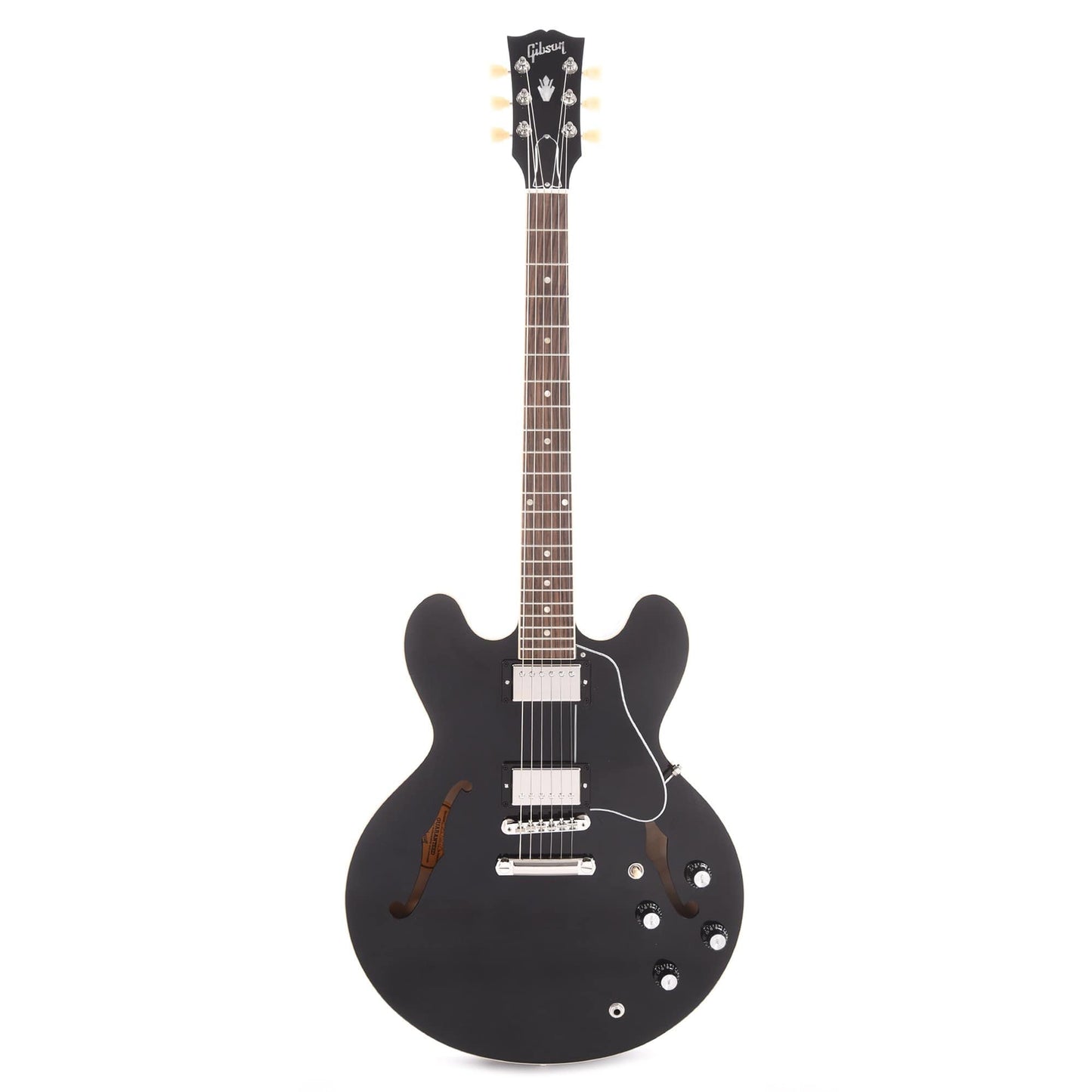 Gibson USA ES-335 Vintage Ebony Electric Guitars / Semi-Hollow