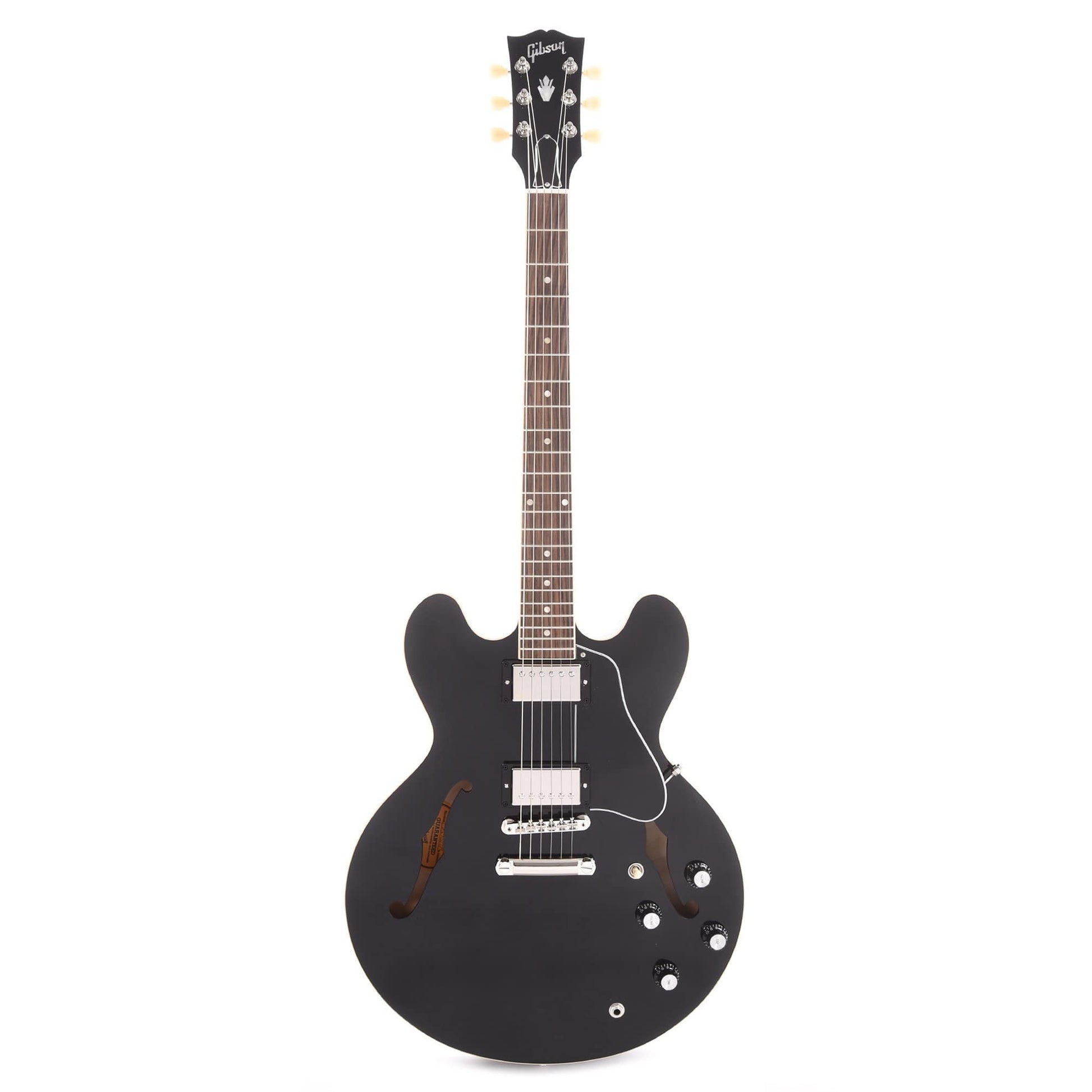 Gibson USA ES-335 Vintage Ebony Electric Guitars / Semi-Hollow