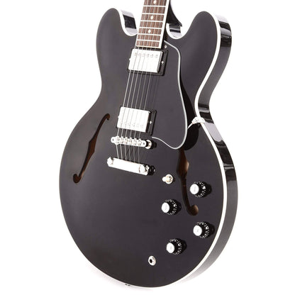 Gibson USA ES-335 Vintage Ebony Electric Guitars / Semi-Hollow