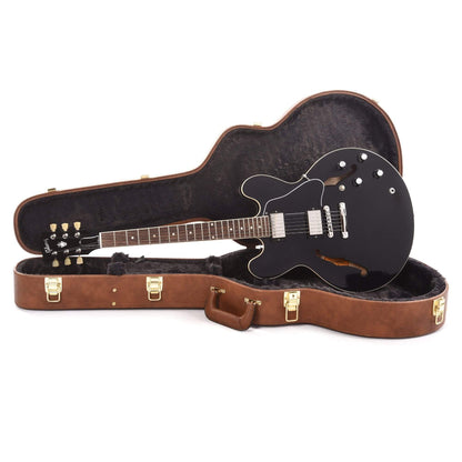 Gibson USA ES-335 Vintage Ebony Electric Guitars / Semi-Hollow