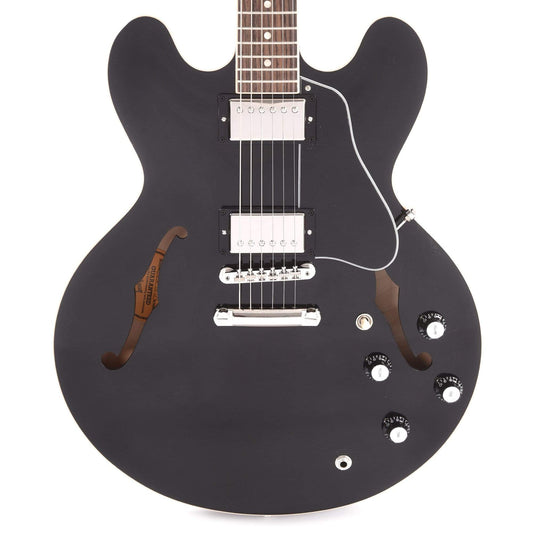 Gibson USA ES-335 Vintage Ebony Electric Guitars / Semi-Hollow