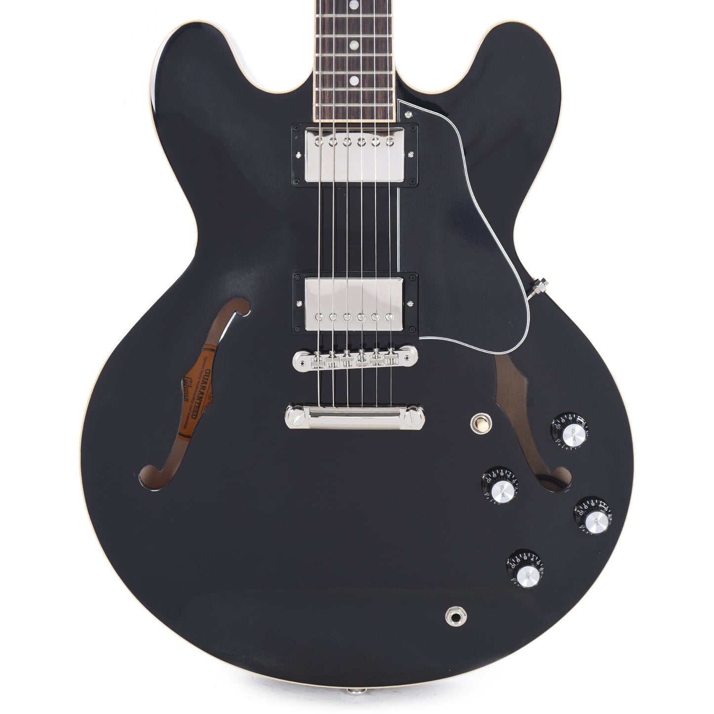 Gibson USA ES-335 Vintage Ebony Electric Guitars / Semi-Hollow
