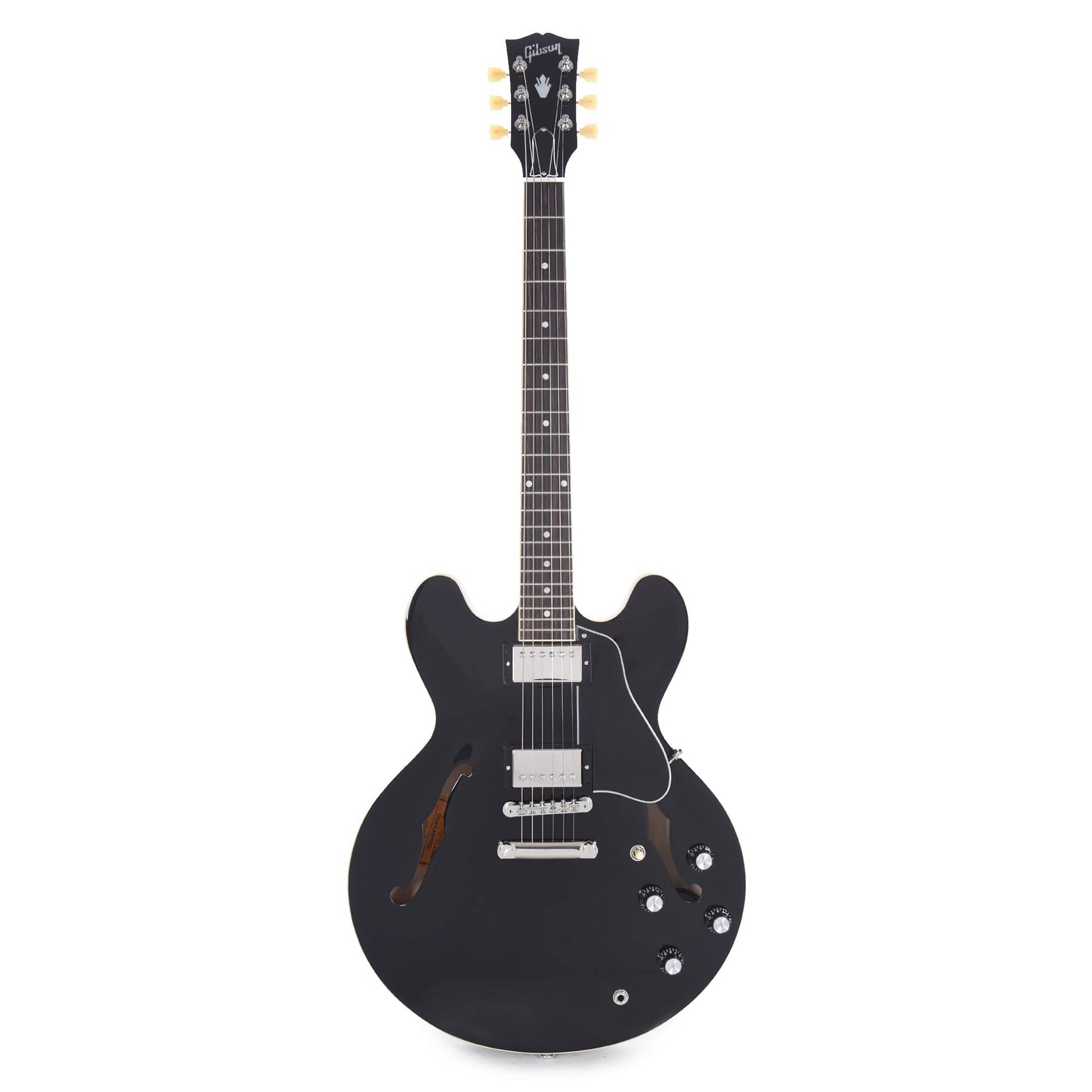 Gibson USA ES-335 Vintage Ebony Electric Guitars / Semi-Hollow