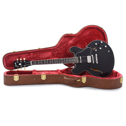 Gibson USA ES-335 Vintage Ebony Electric Guitars / Semi-Hollow