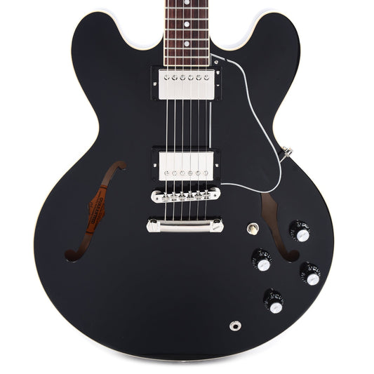 Gibson USA ES-335 Vintage Ebony Electric Guitars / Semi-Hollow