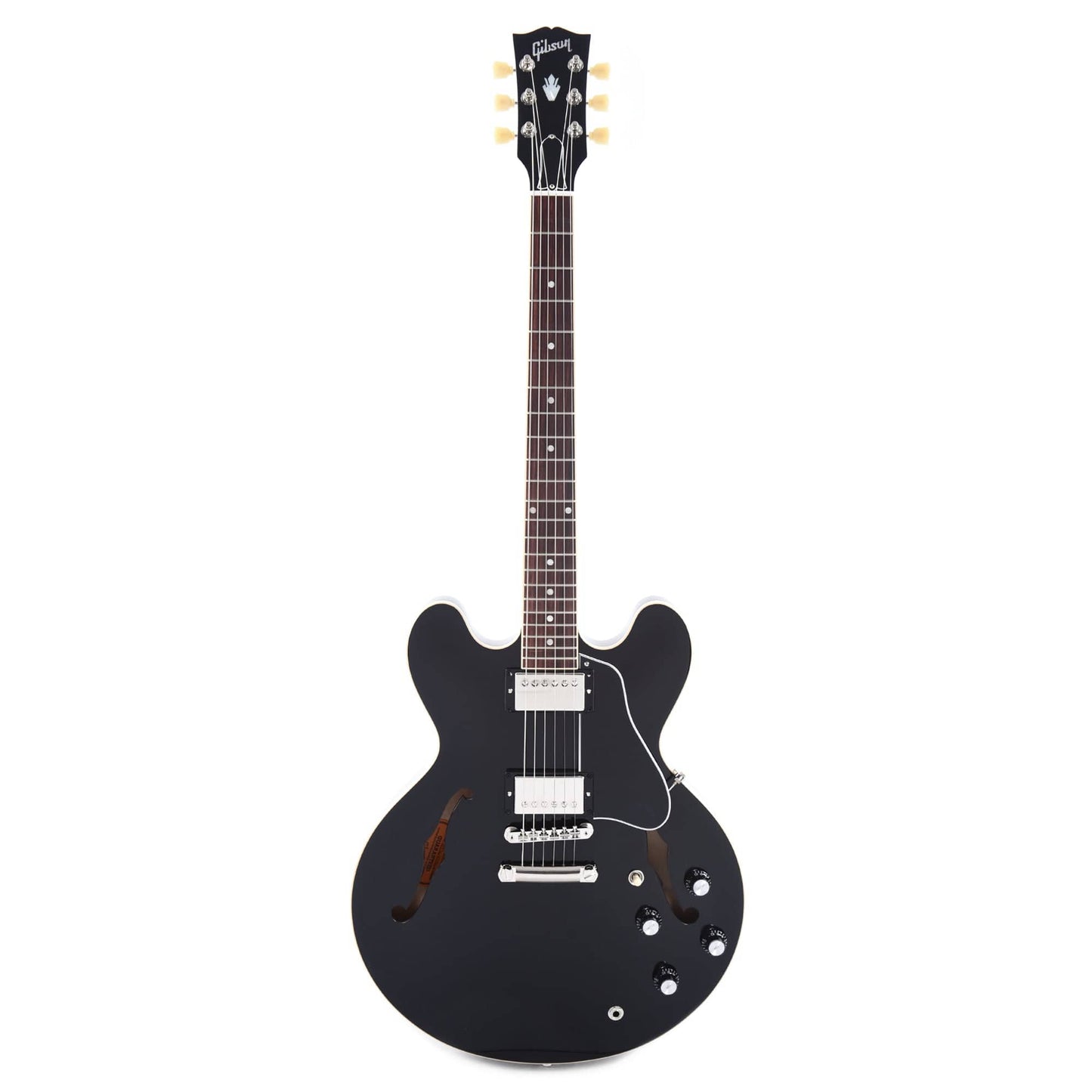 Gibson USA ES-335 Vintage Ebony Electric Guitars / Semi-Hollow
